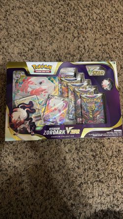Hisuan Zoroark Vstar Premium Pokemon Collection Pokemon Card Booster
