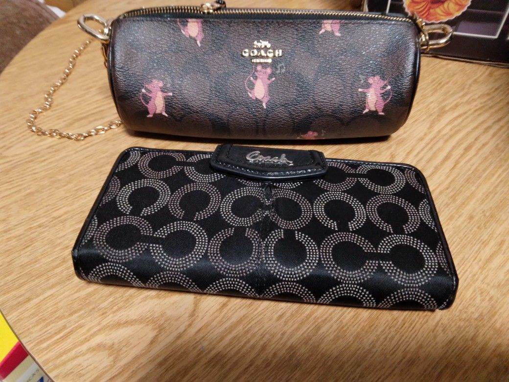Coach Wallet And Small Purse