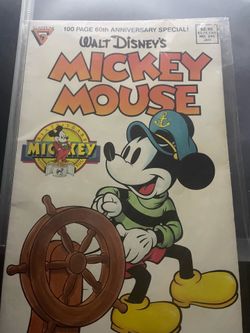 Vintage Mickey Mouse Comic for Mickey’s 60 Year Anniversary