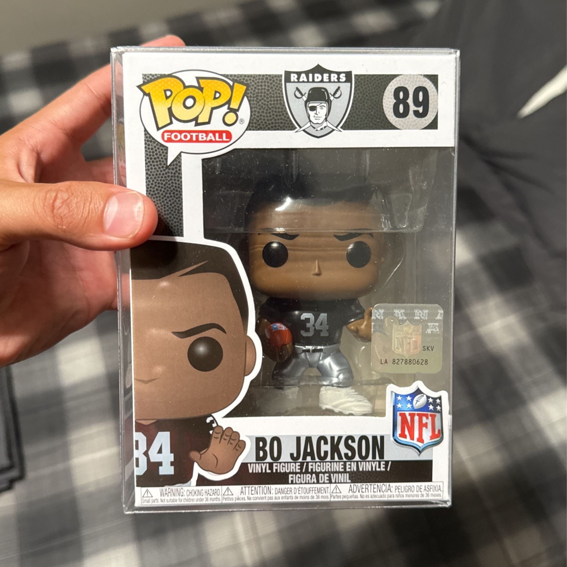 Raiders Bo Jackson Funko Pop