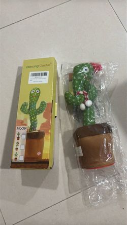 Christmas Customized Dancing Cactus Toy