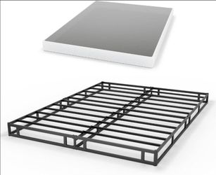 5" METAL BOX SPRING QUEEN! NEW  IN BOX! BOX SPRING DE METAL QUEEN 5"! NUEVO EN CAJA!