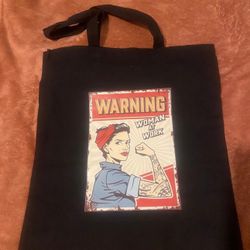 Vintage Style Tote Bag