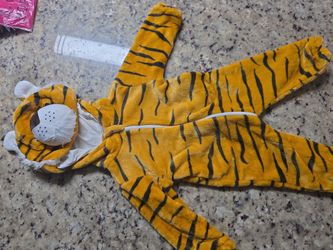 baby tiger plush onesie 9-12 or 18 months
