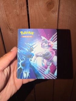 Pokemon Silver Tempest Mini Card Binder - Dialga & Palkia