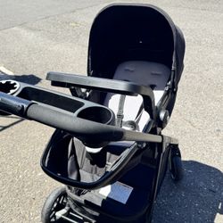 All-in-One Baby Travel System – Safety 1st Grow & Go, Clean, $125”