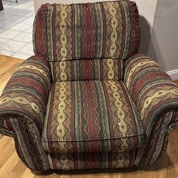 Rustic recliner