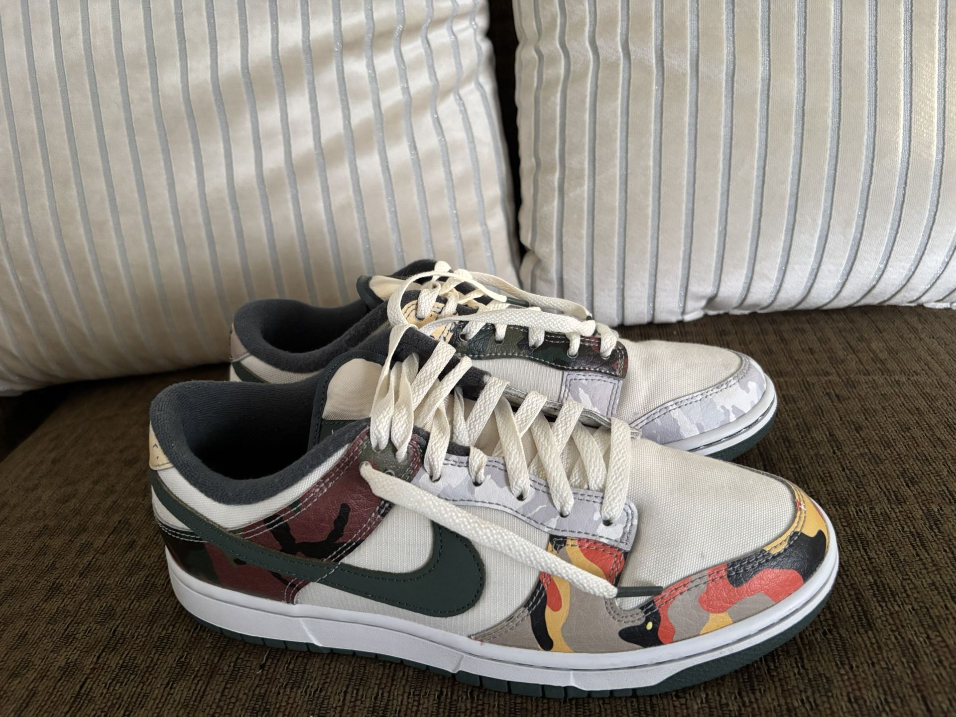Nike Dunk Low Se Sail Multi Camo