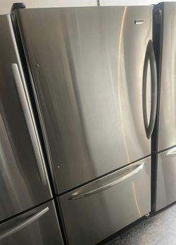 Kenmore Bottom Freezer Fridge Stainless Steel