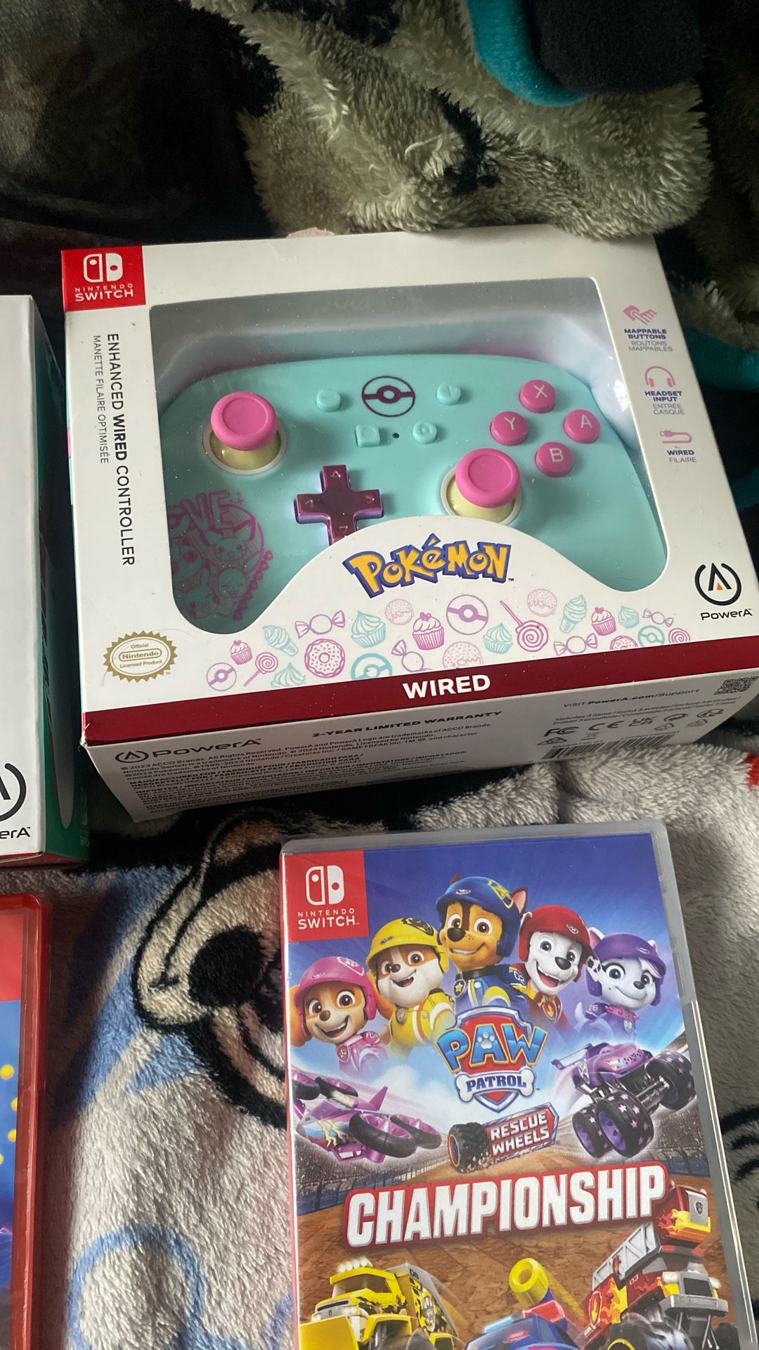 Nintendo Switch Games And Controllers 