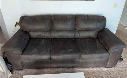 Microfiber sofa
