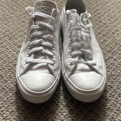White Converse 