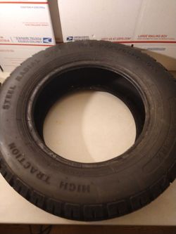 P225/60R15 High Traction Tire Like New Condition