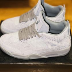 Jordan Kaws 4 With Box And Kaws Bag