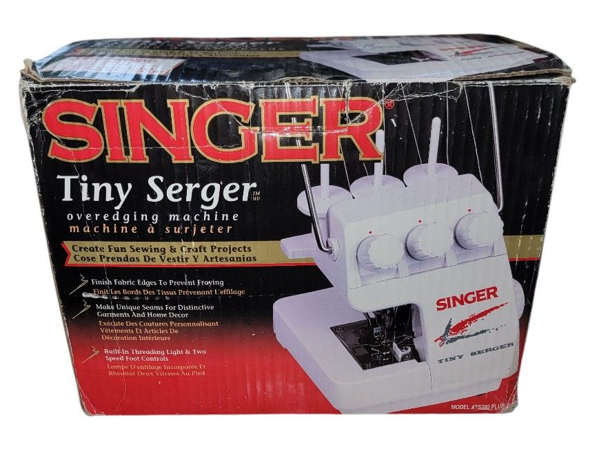 Singer Tiny Serger Overedging Sewing Machine