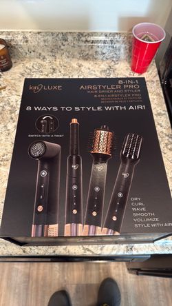 Ion Luxe 8-in-1 Airstyler Pro Hair Dryer and Styler