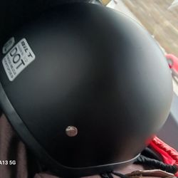 Bilt Helmet 1/2 Hawk Flat Black XL