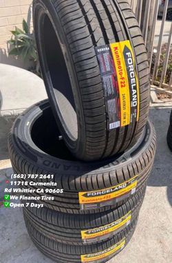 245/45/20 FORCELAND Set of Tires Installed and Balanced Set de Llantas Nuevas Instaladas y Balanceadas