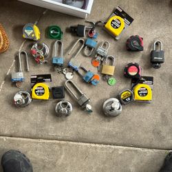 Locks And Measuring Tapes 