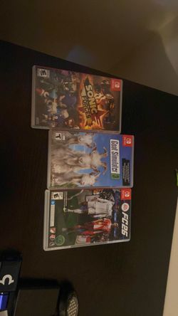 3 Nintendo Switch Games Bundle