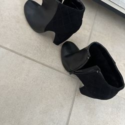 Black Bootie Heels 