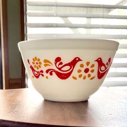 **VINTAGE” Pyrex Mixing Bowl #401 (1971-74) Friendship Pattern Rare/ Collectible
