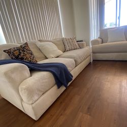 Large Couch & Chair Set – Great Condition