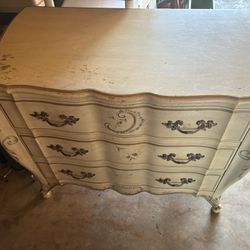 Dresser-Hand Painted