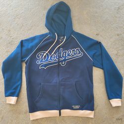 🔥 Nike Los Angeles Dodgers Full Zip Hoodie Men’s Medium MLB Baseball Fan Gear Stadium Jacket