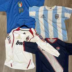 Vintage Soccer Jersey Kits