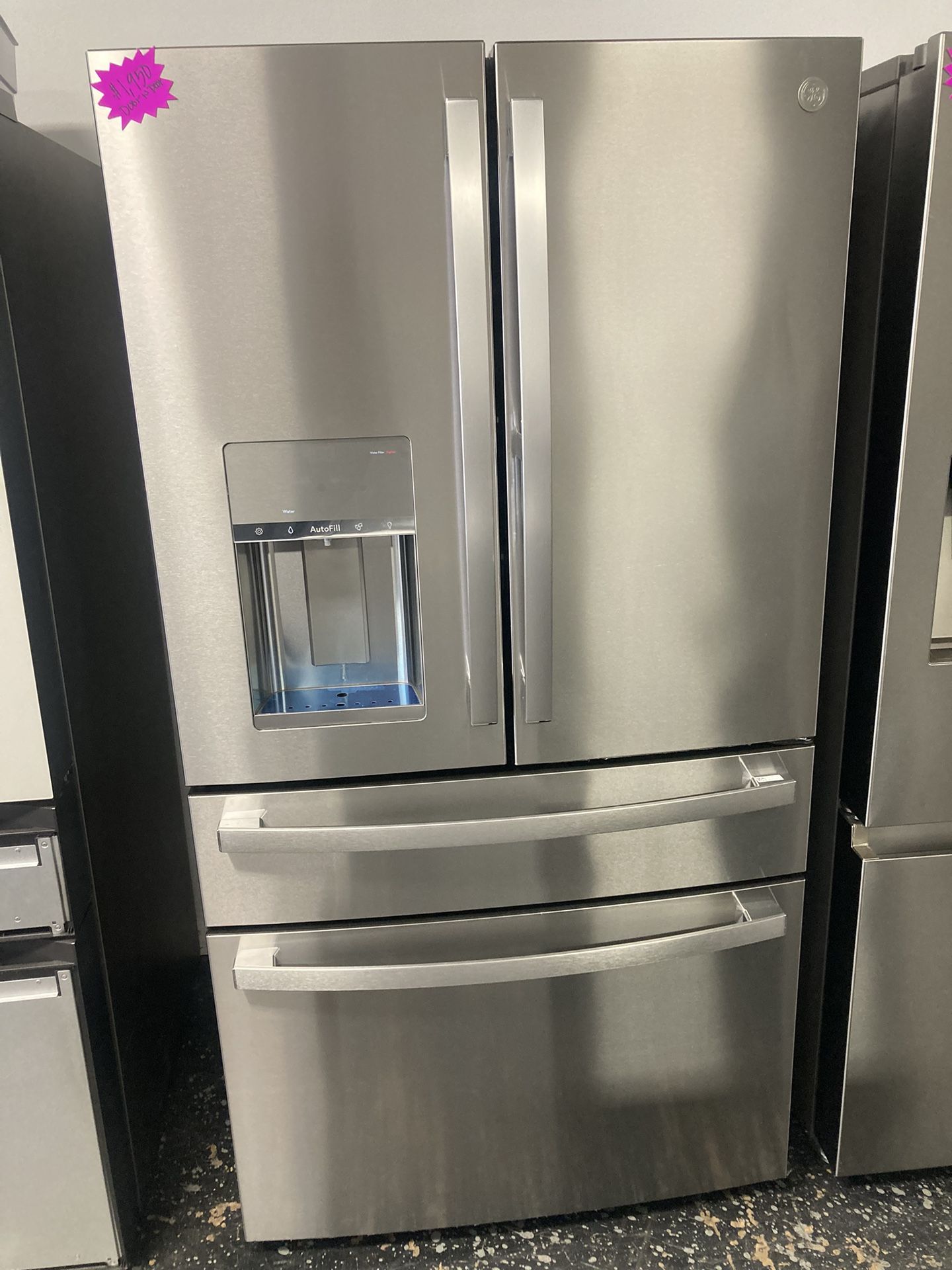 GE Four Door Refrigerator Stainless 🥶🥶🥶