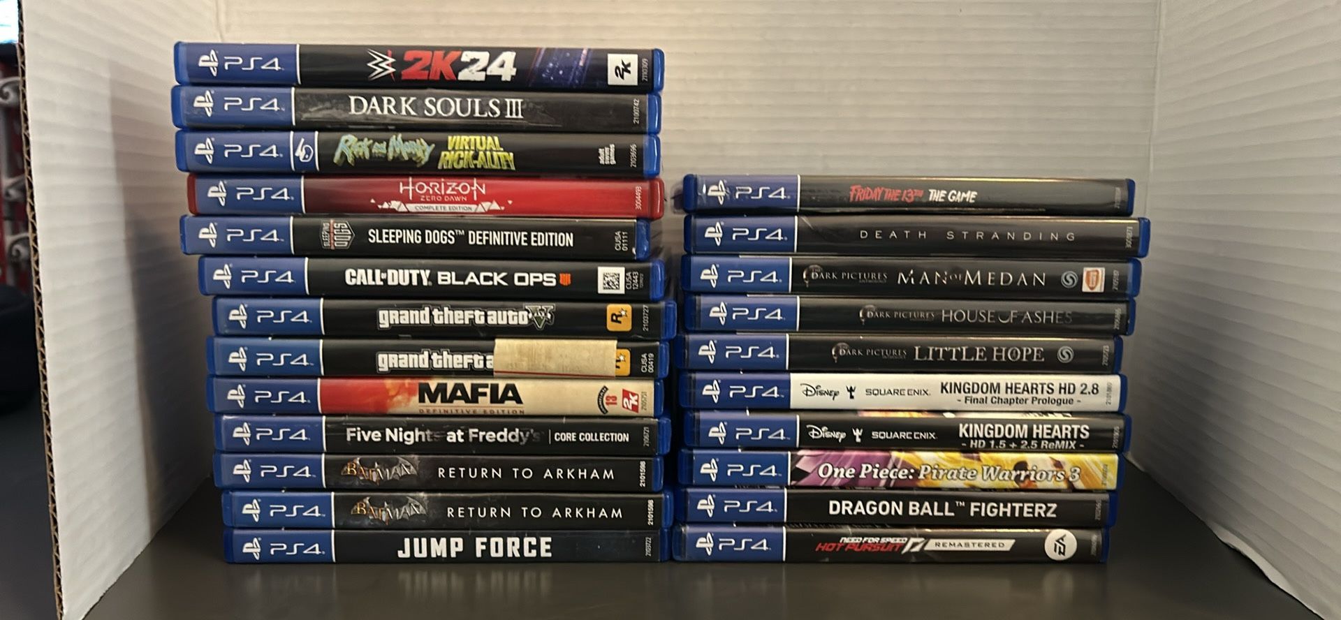 PS4 Games $15 EACH FIRM ON PRICE 
