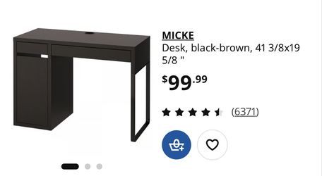 Ikea Desk  with storage