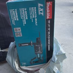 makita rotorary hammer new in box 18v tool