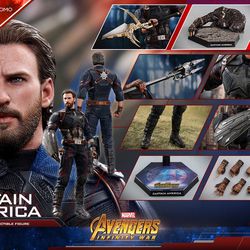 Hot Toys Captain America Infinity War Deluxe