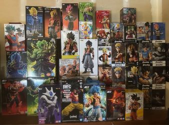 42 Dragonball Z, Dragonball Super, Dragonball GT Plus More Anime Figures