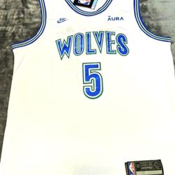 Minnesota Timberwolves Anthony Edwards Jersey Classic City Edition #5