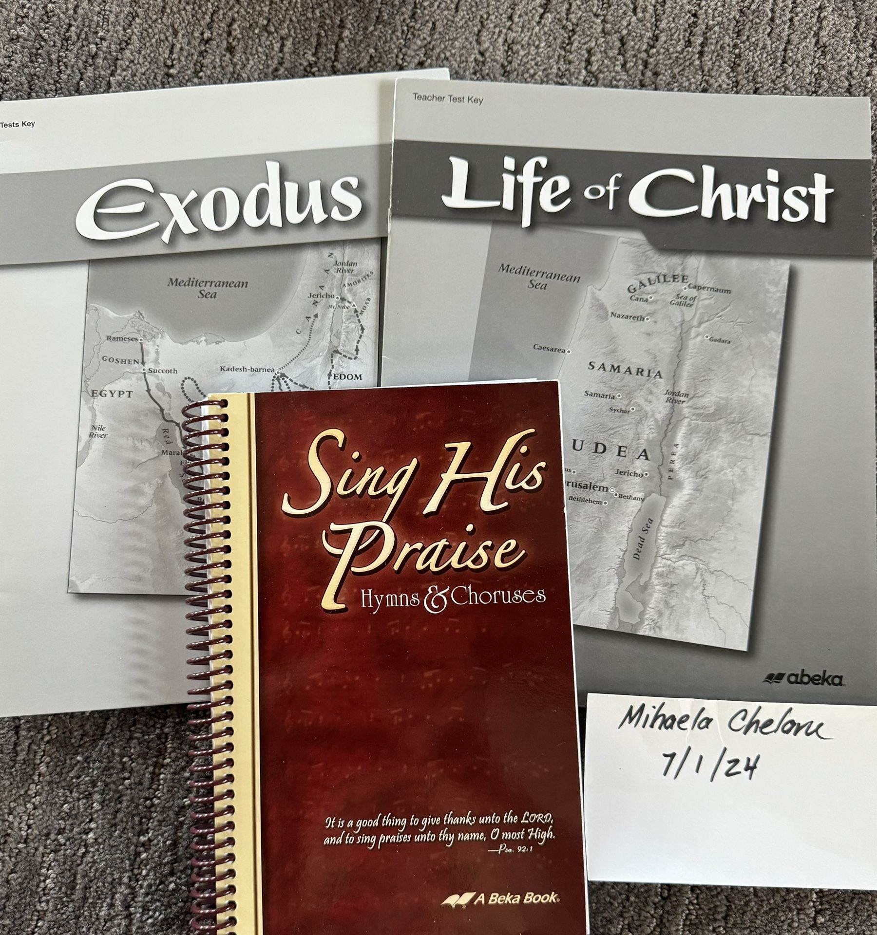 8th Grade ABeka Bible