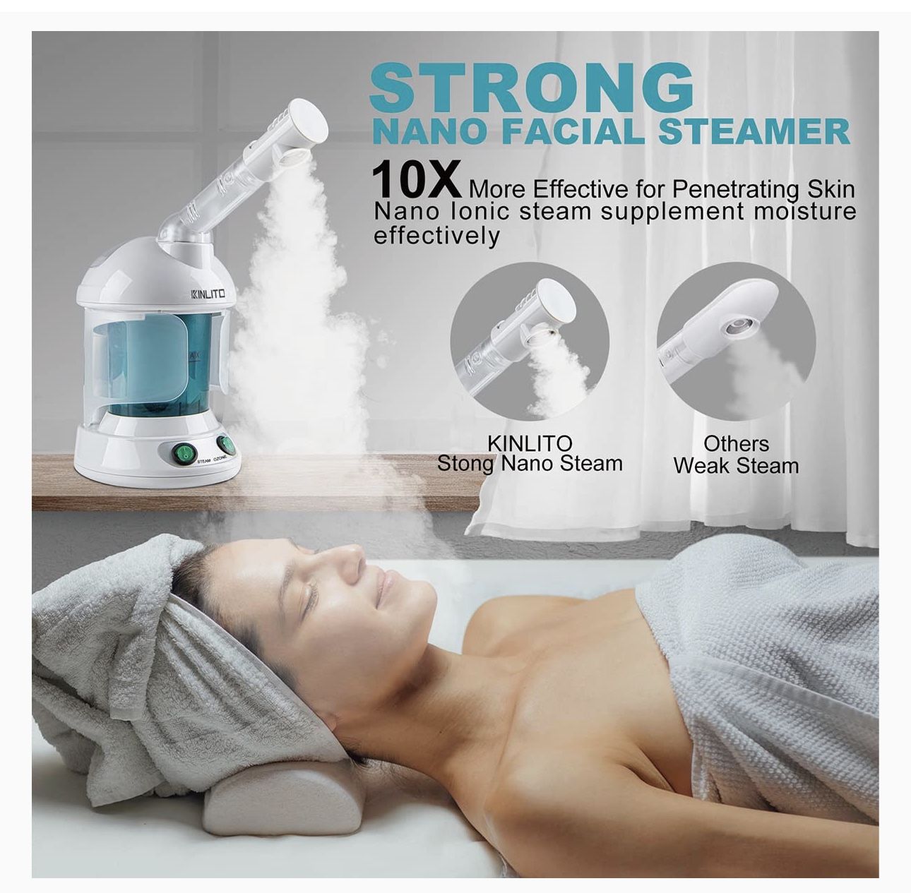 Face Facial Steamer 