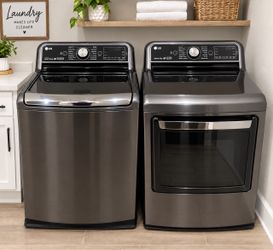 LG Top Load Washer and Dryer Set