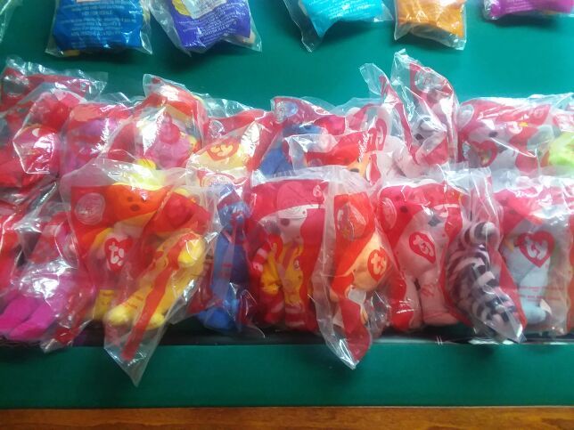 2004 teenie weenie beanie baby sets