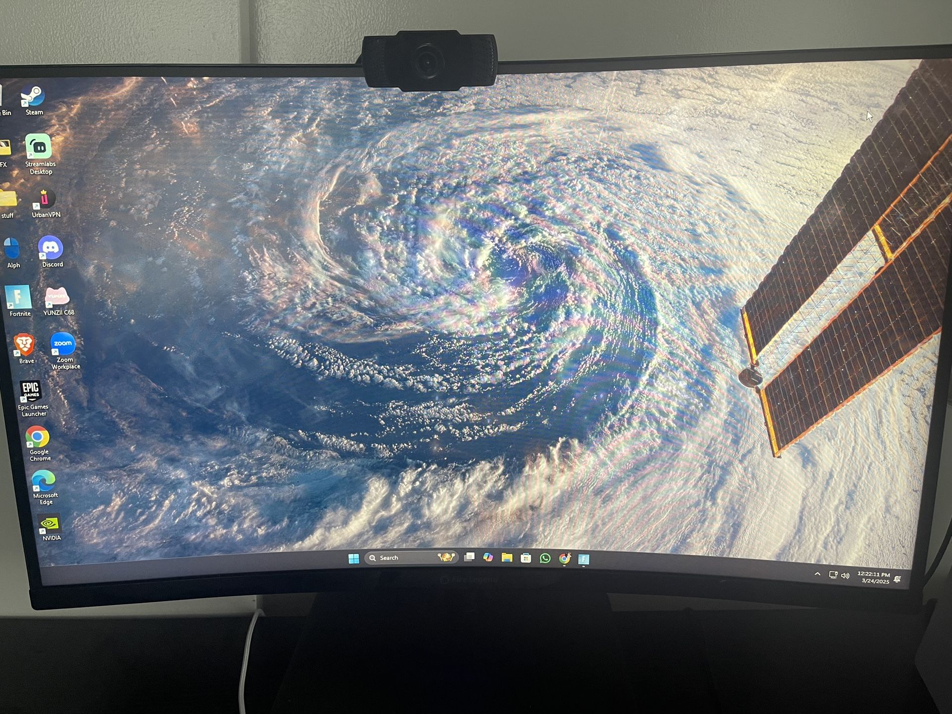 Aopen Fire legend 144hz 1080p Curved Monitor