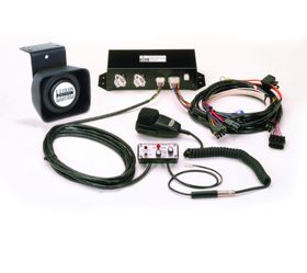 Lund 100 watt P/A, Airhorn, and flashing light system