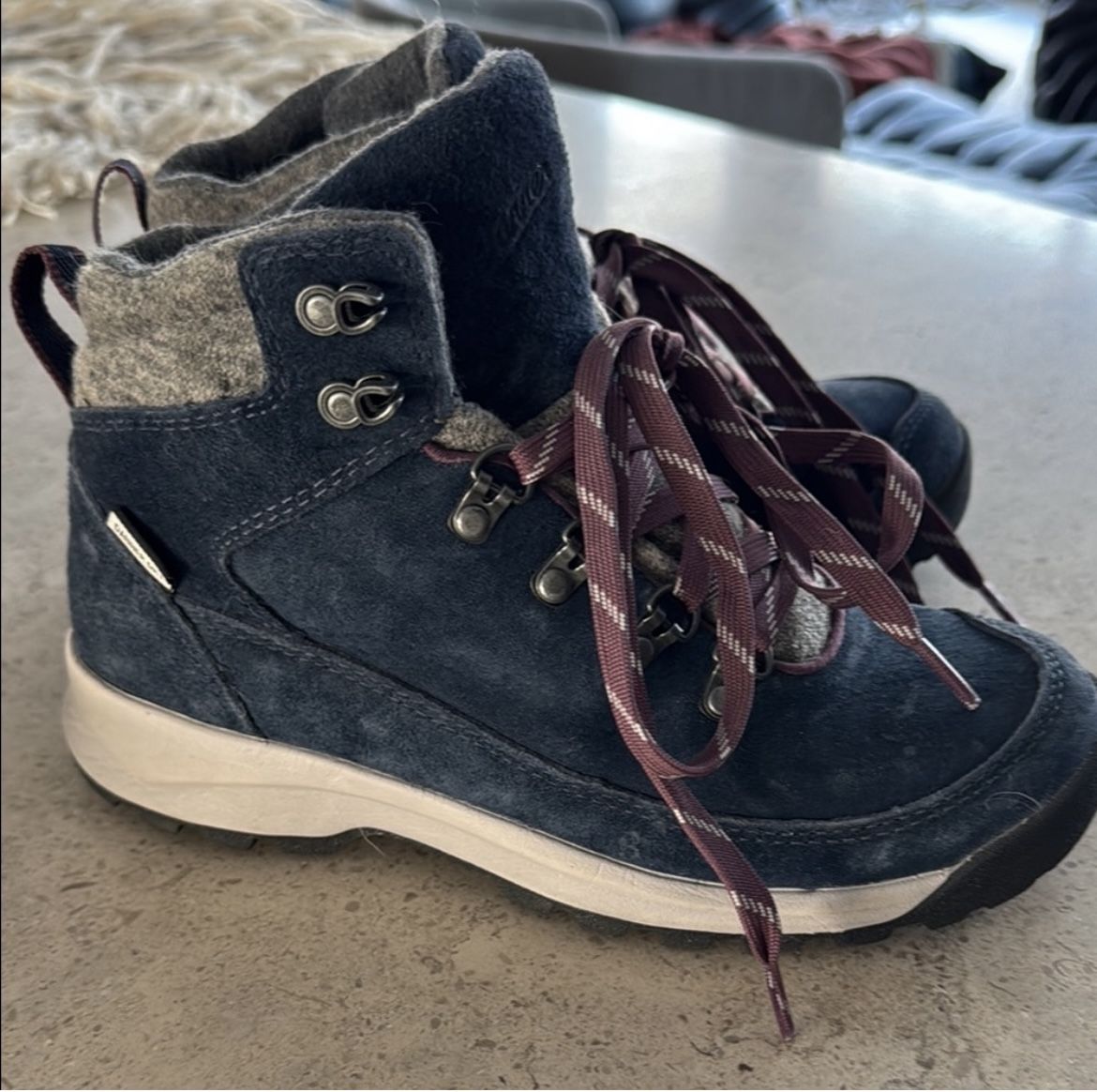 Danner Adrika Hiker Wool Navy/Gray 7.5