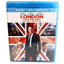 London Has Fallen: Blu-Ray + DVD + Digital 2016 Brand New Factory Sealed
