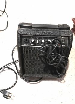 Mini amp. For electric guitars