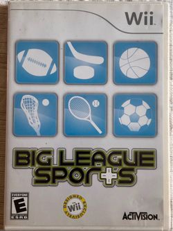 Big league Sports & Game Party 2 (Wii)
