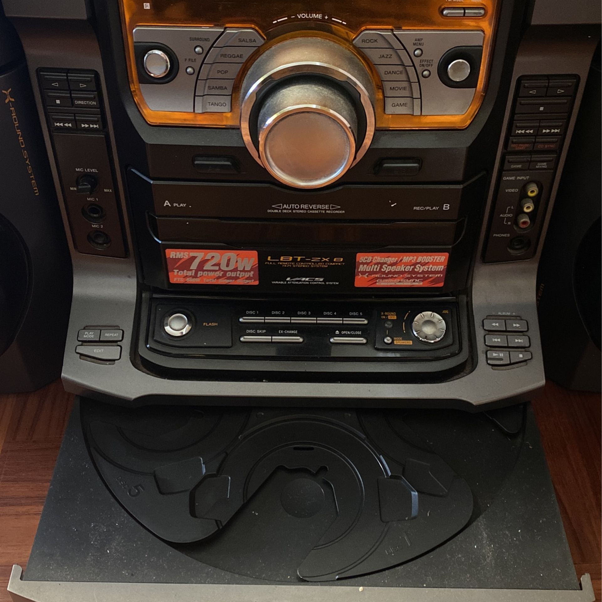 SONY 720w LBT ZX8 Extreme Loud Bass System.