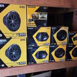 Kicker Speakers 