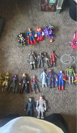 Big lot of action figures shoot offers